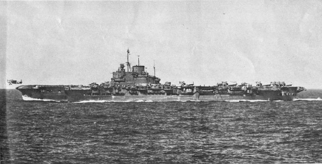 HMS Victorious in the Pacific 