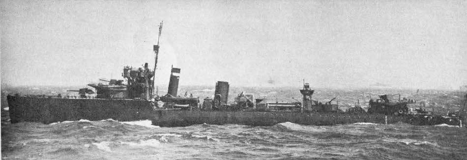 Admiralty W Class Destroyer HMS Walker 
