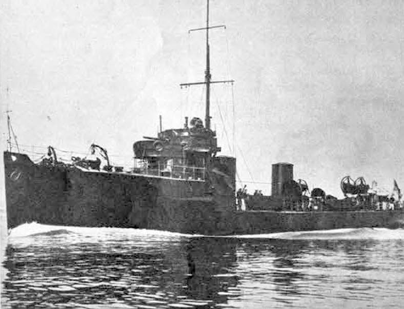 'E' Class Destroyer HMS Waveney 