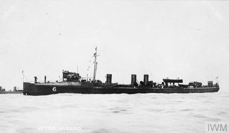 HMS Wizard before 1908 