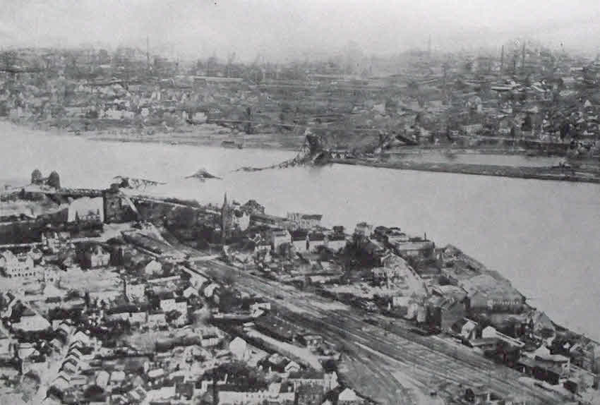 Homberg and Duisburg in 1945 