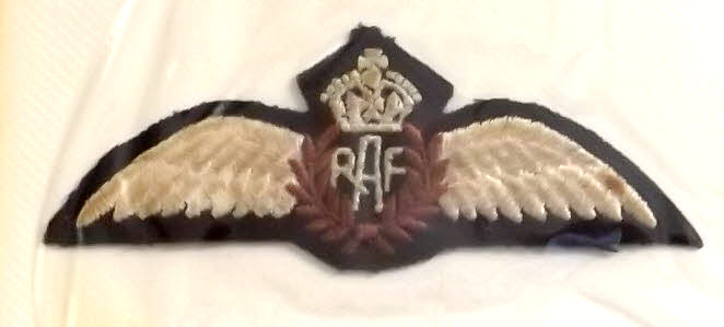 Ian Walters' RAF Pilot's Wings 