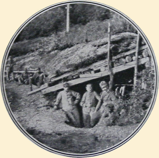 Covered Italian Trench, Isonzo Front 