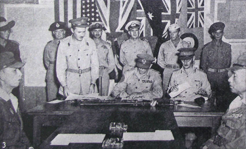 The Japanese Surrender on Bougainville, 