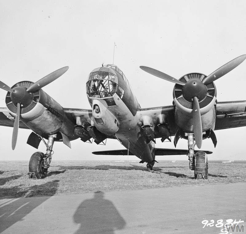 Front view of Junkers Ju 88A-1