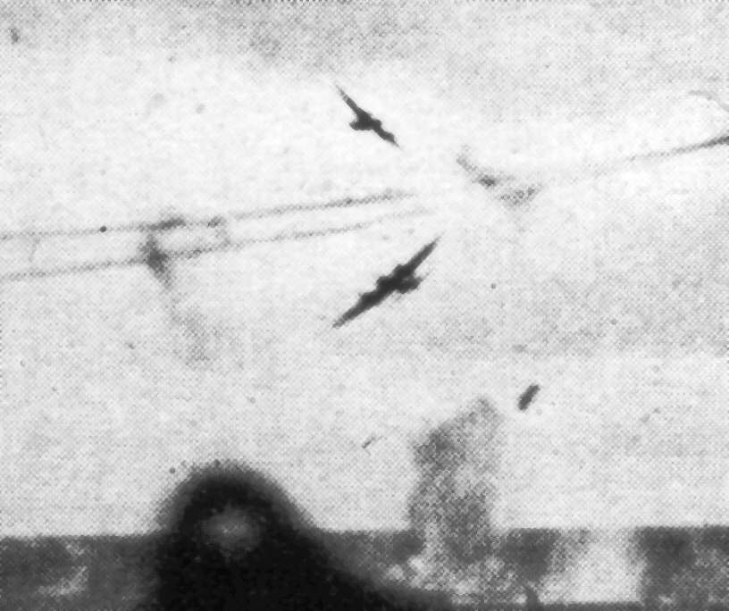 Junkers Ju88 attacking Arctic convoy 