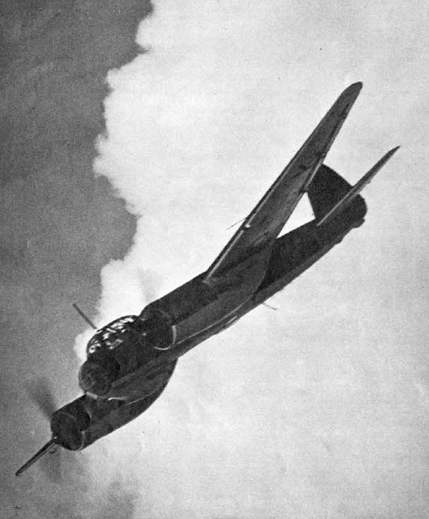Junkers Ju 88 Diving 