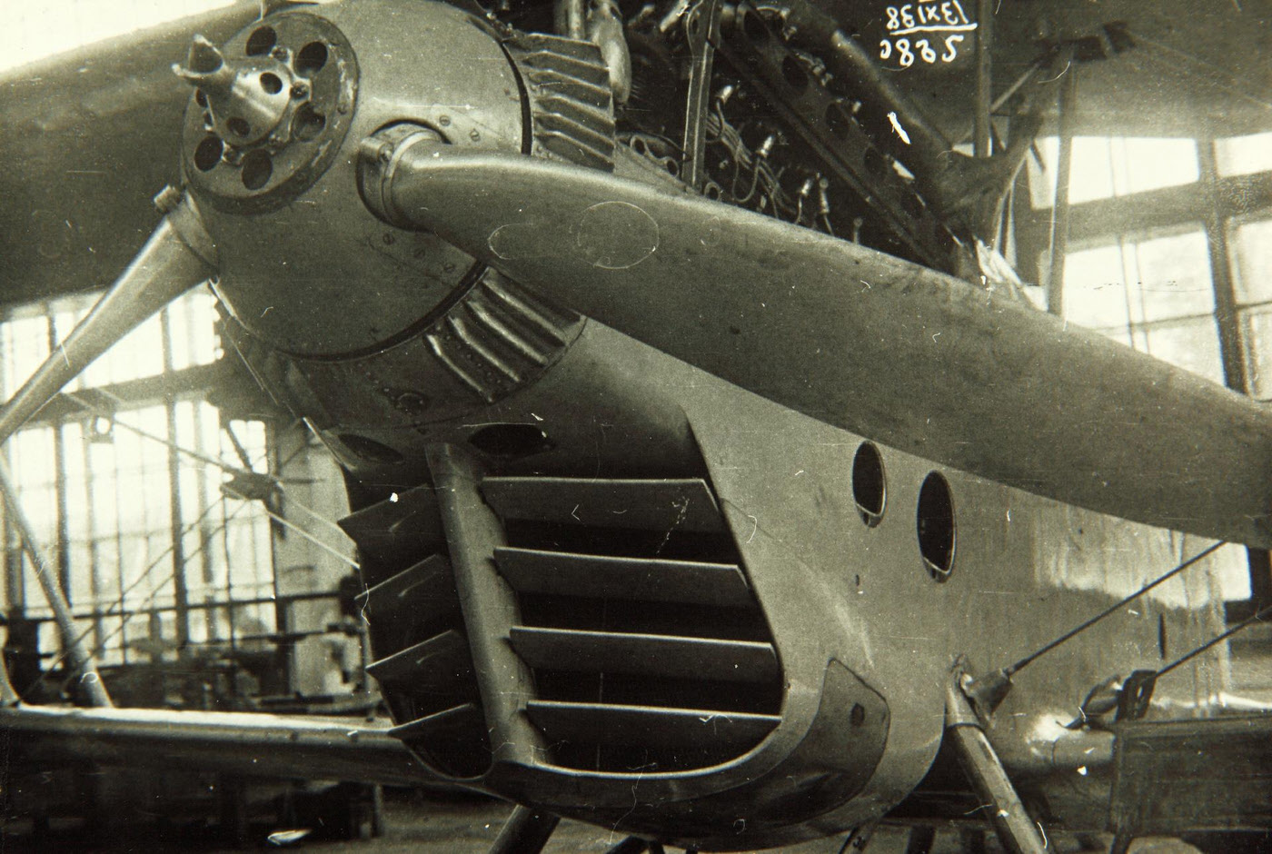 Nose of Kawasaki Ki-10 