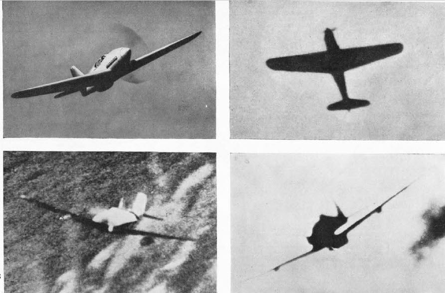 Four views of Kawasaki Ki-61 'Tony' 