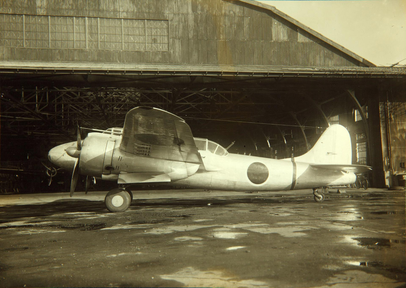 Kawasaki Ki-66 from the left 