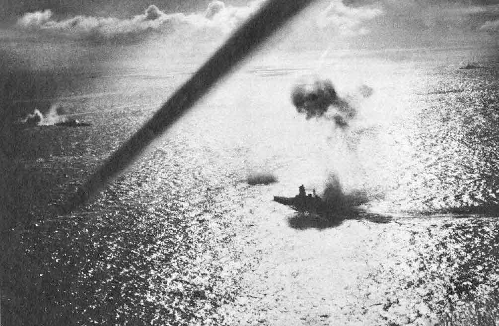 Kongo Class Battleships under Air Attack 