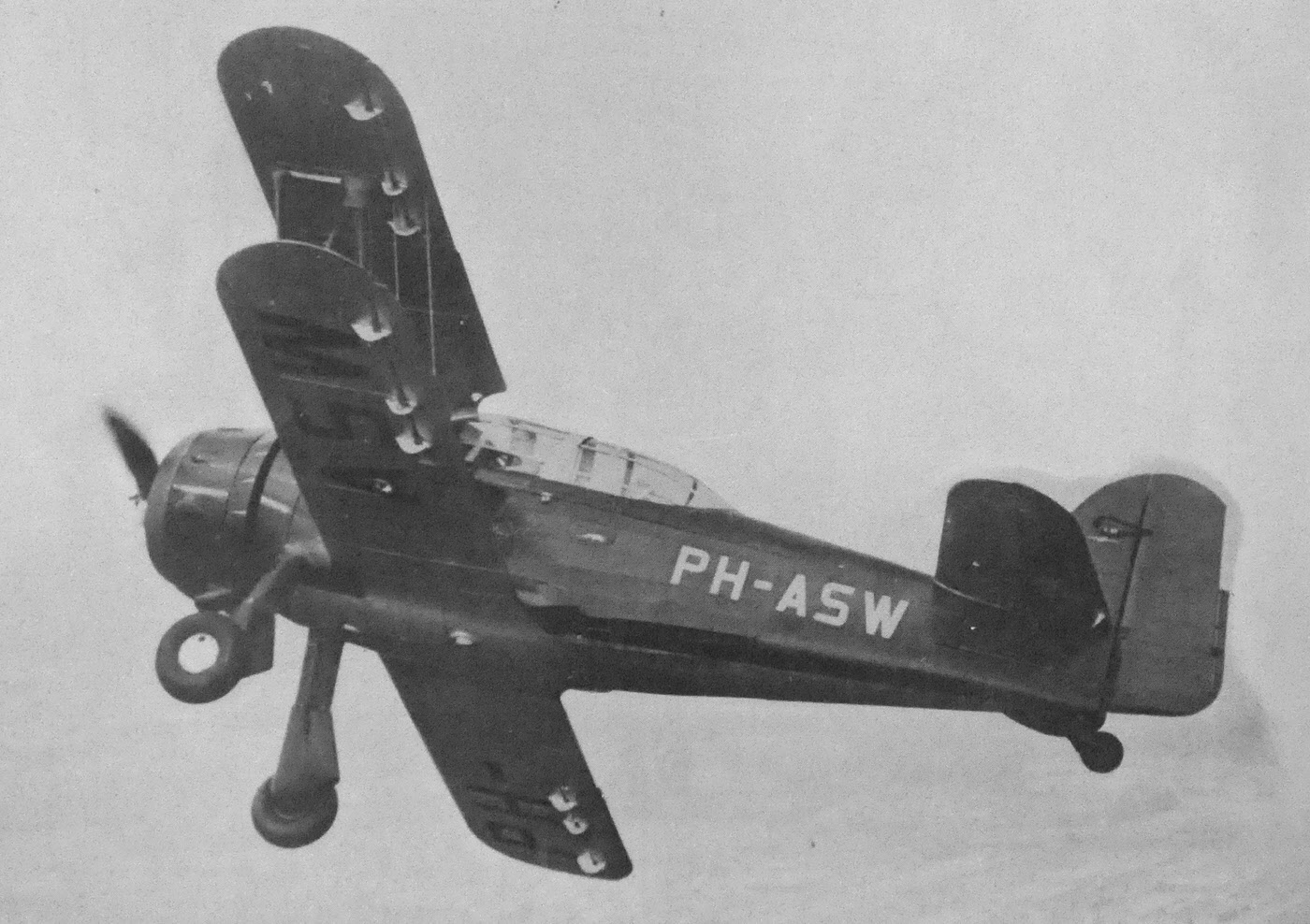 Koolhoven F.K.52 in flight 