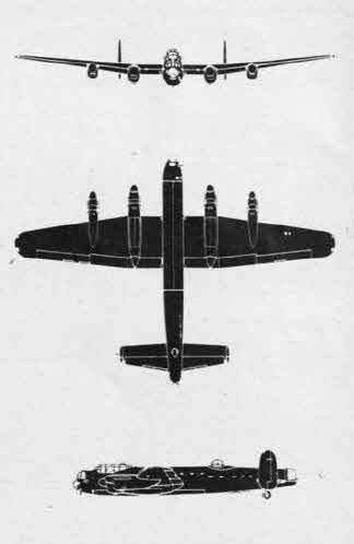 Plans of the Avro Lancaster 