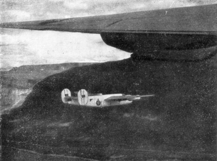 RAF Liberator over Iceland, 1943