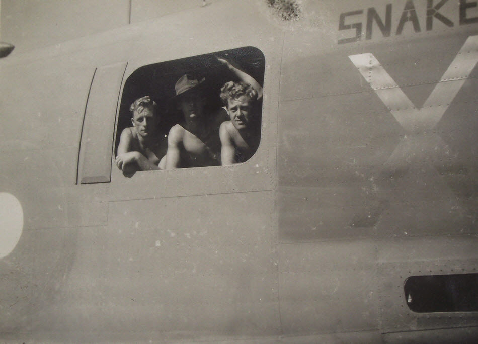 Rear Hatch of Liberator of No.357 Squadron 