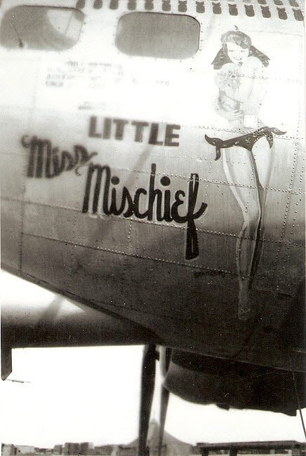B-17G 'Little Miss Mischief', 91st Bombardment Group. 
