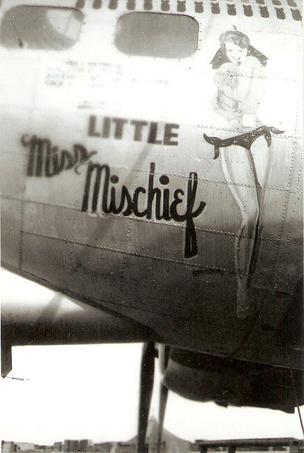 B-17G ‘Little Miss Mischief’, 91st Bombardment Group.