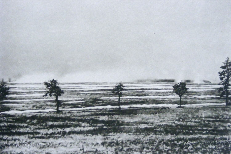Gas attack at Loos, September 1915 