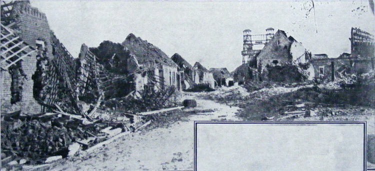 Village of Loos after the battle