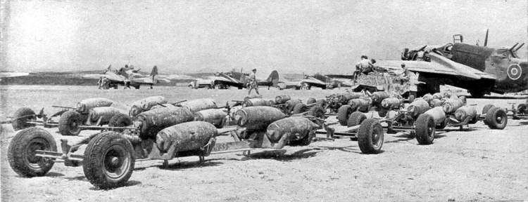 A group of Martim Baltimore bombers based on Malta during the summer of 1943