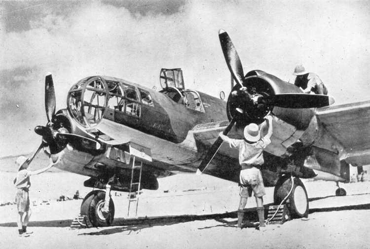 Martin Maryland in Libya, 1941