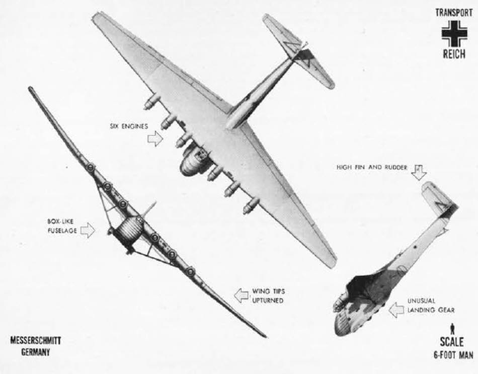 Plans of Messerschmitt Me 323 (1) 