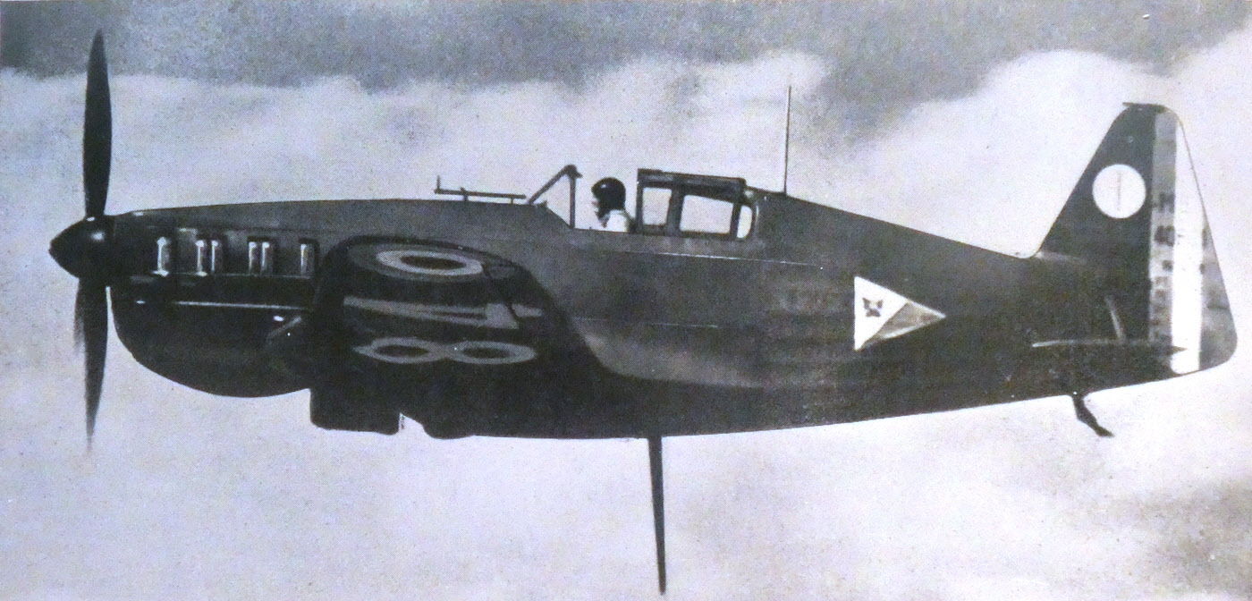 Morane Saulnier MS.406 from the left 