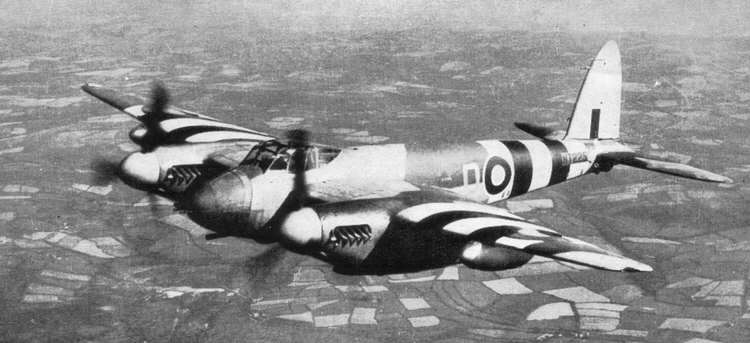 de Havilland Mosquito FB XVIII in flight 