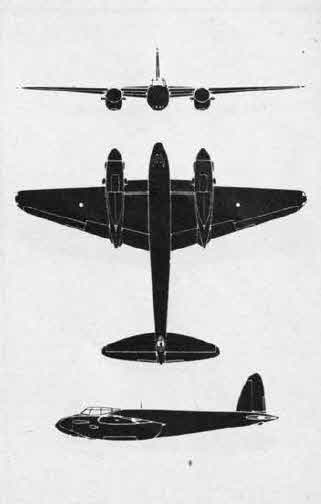 Plans of Mosquito Fighter/ Bomber variant 
