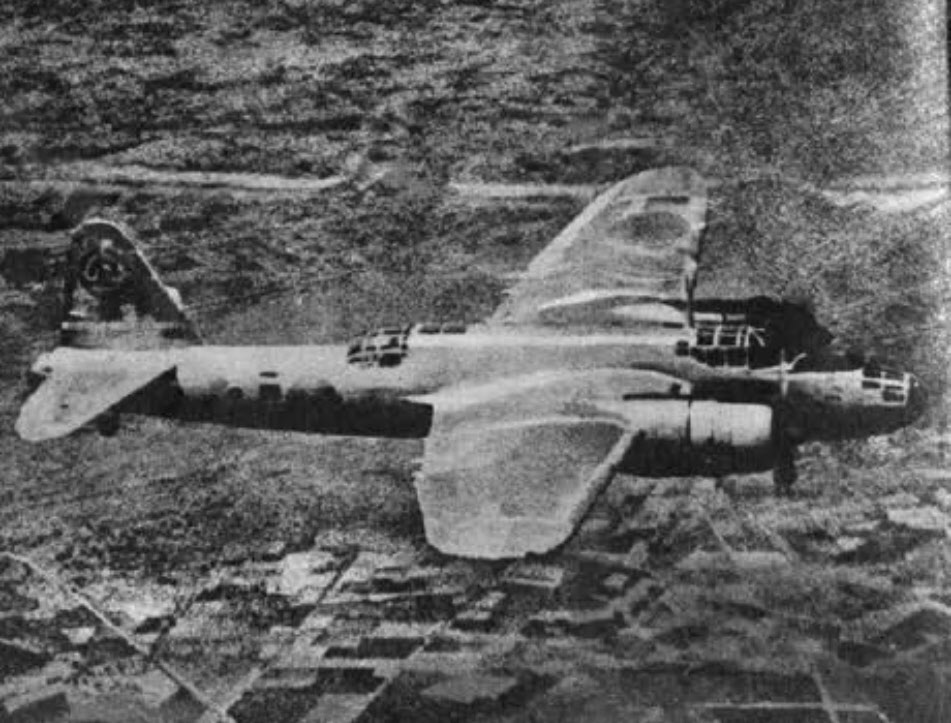 Nakajima Ki-49 Donryu (Storm Dragon) 'Helen' from the right 