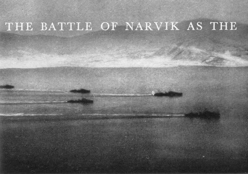 British fleet approaches Narvik