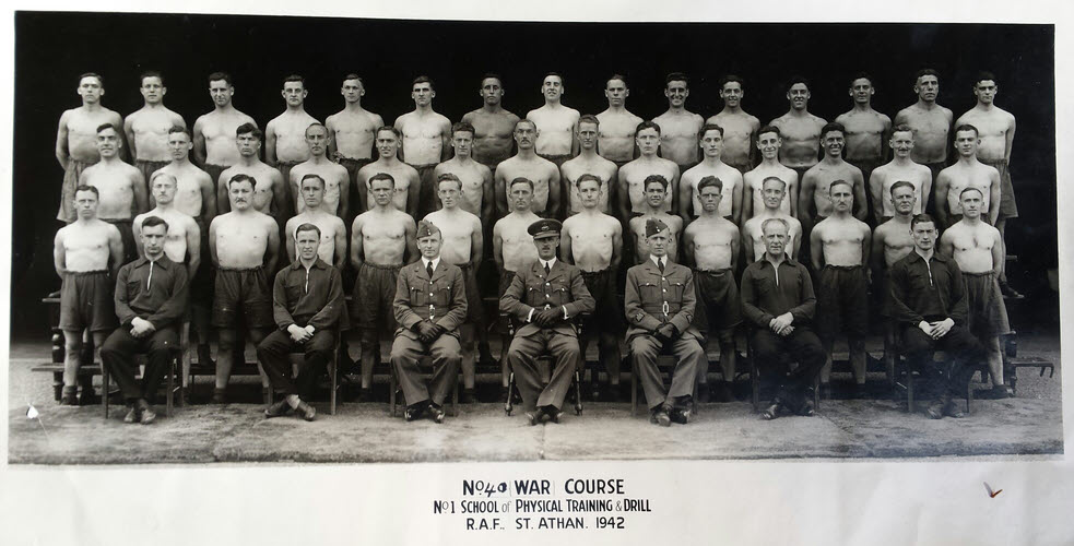 No.40 War Course, No.1 School of Physical Training and Drill, 1942 