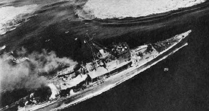 No.28 Class Subchaser from Above 