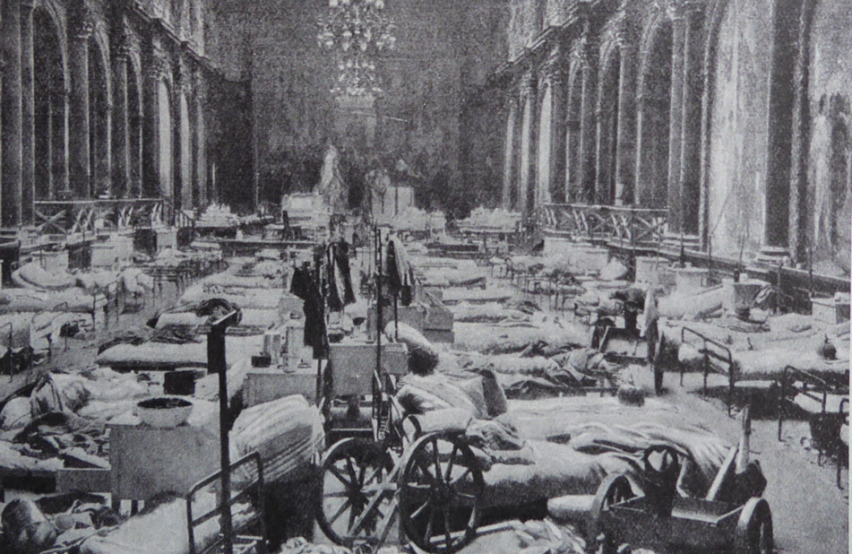 Great Hall, Palais de Academies, Brussels, late 1918 