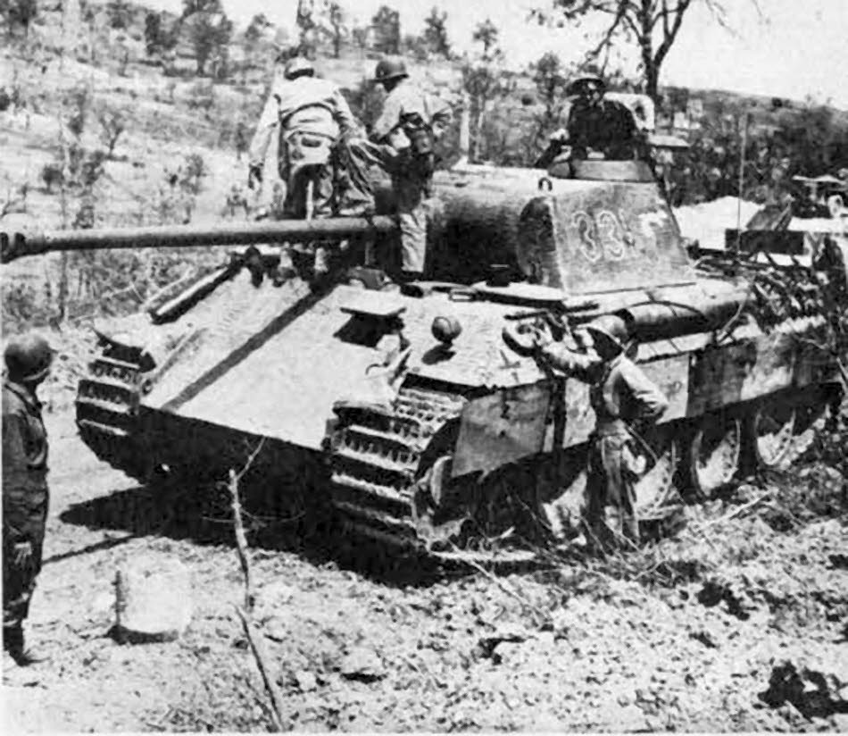 Panther I ausf A in Normandy 