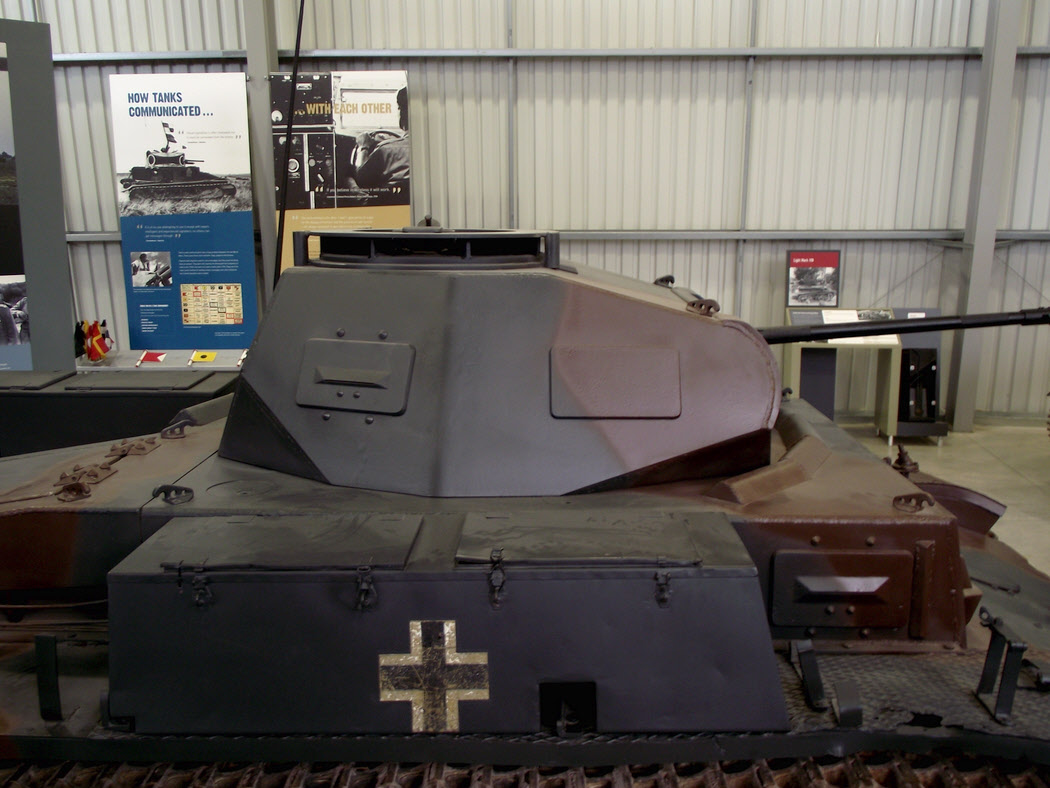 Panzer II ausf F turret right 