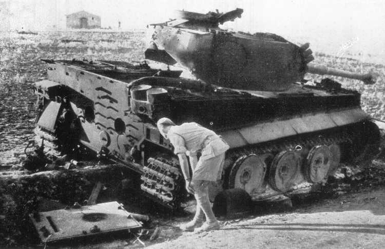Panzer VI Ausf E/ Tiger I on Sicily