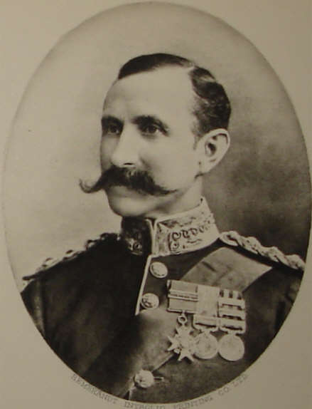 Major-General Sir W. Penn Symons, K.C.B., commanding in Natal, 1899, mortally wounded at Talana Hill, 20 October 1899