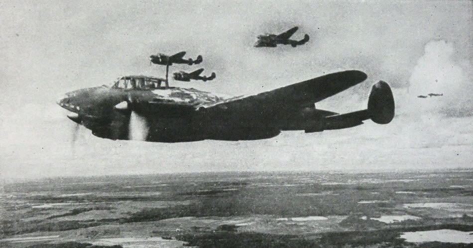 Petlyajov Pe-2s over Enemy Territory 