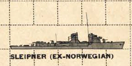 US Plan of Sleipner Class Destroyer (Norway) 