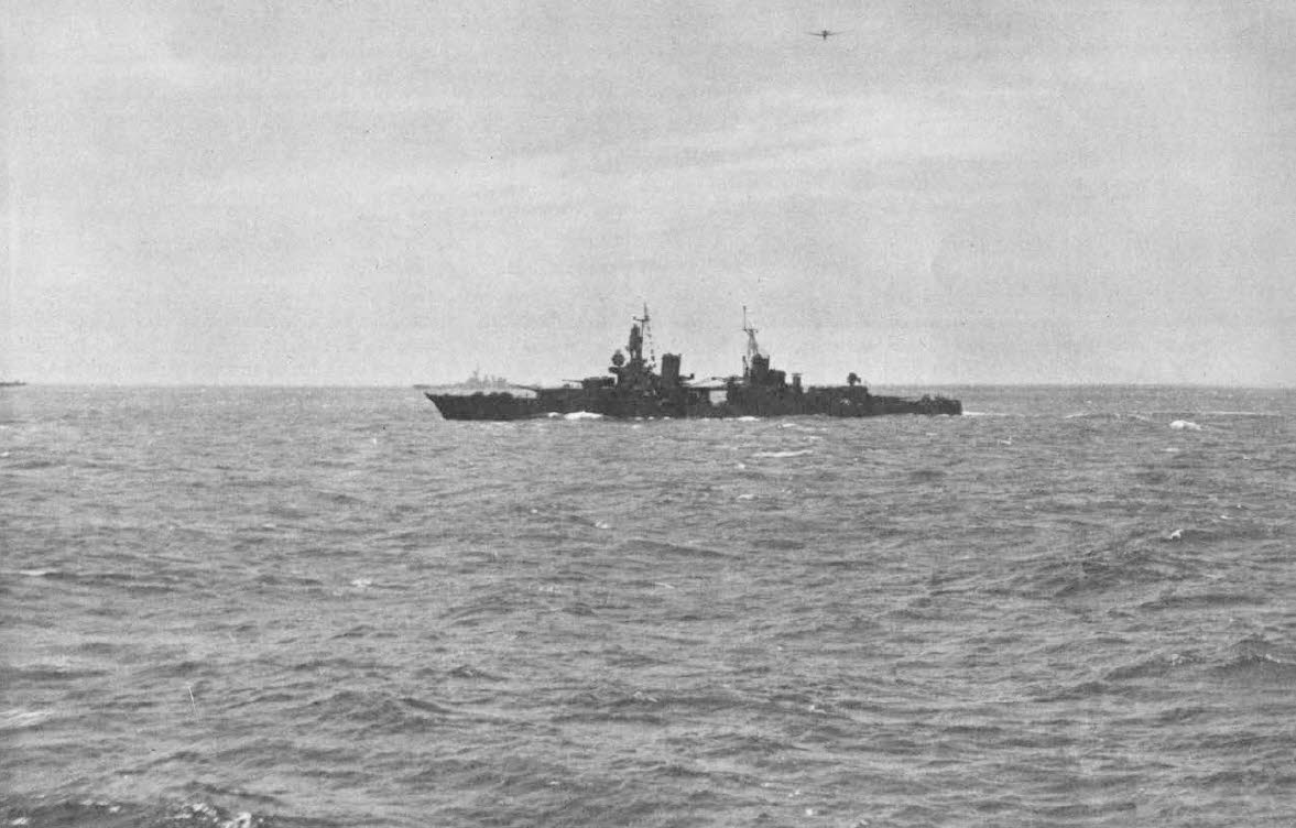 Portland Class Cruiser from the Left 