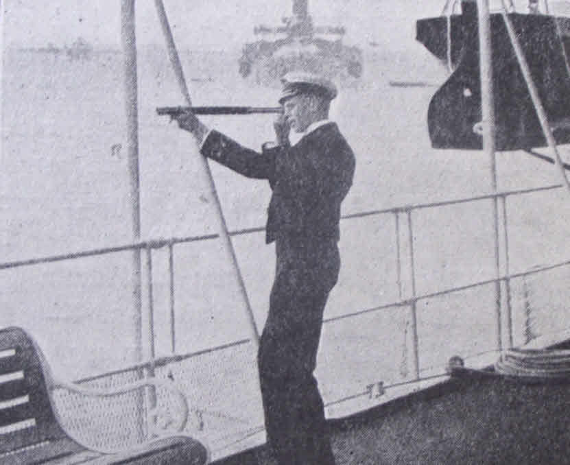 Prince Albert on HMS Collingwood, 1914 