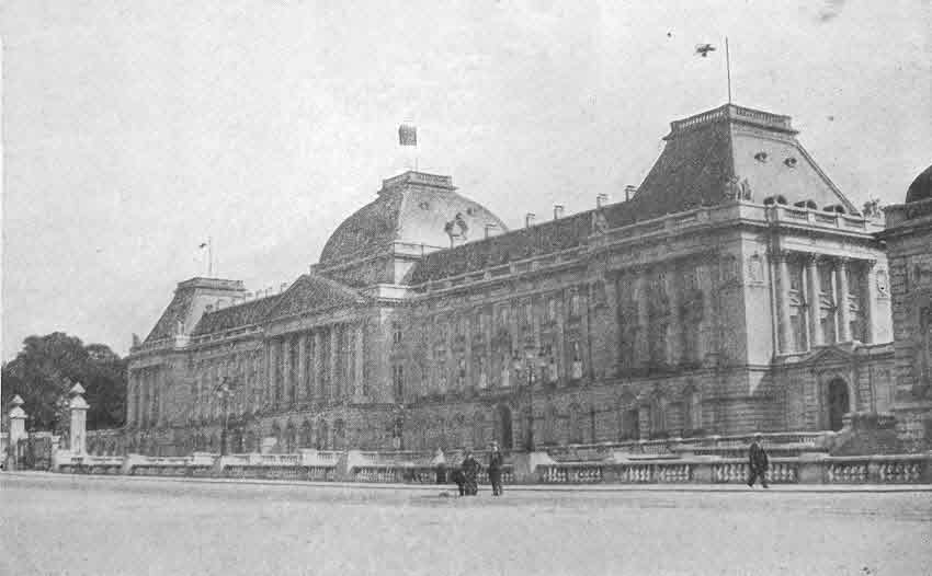 The Royal Palace, Brussels, in use as Hospital 1914 