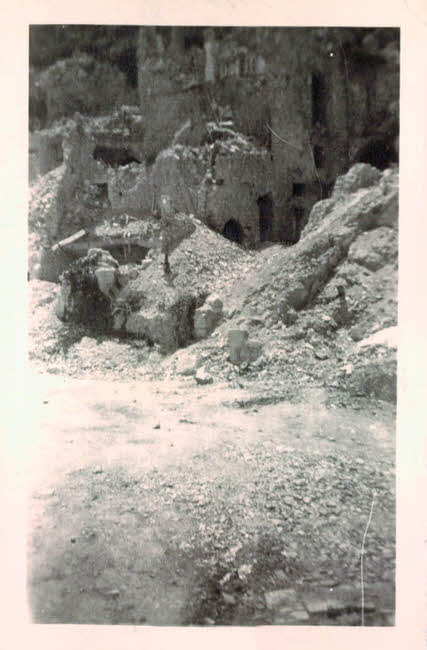Ruins of Monte Cassino, 1944 