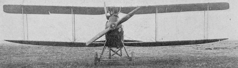 Rumpler C.IV from the front 