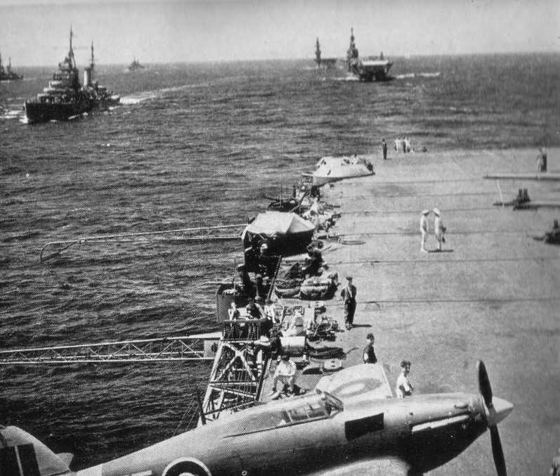Hawker Sea Hurricane during Malta Convoy 