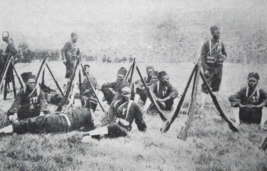 Senegalese Tiraulleurs, c.1914 