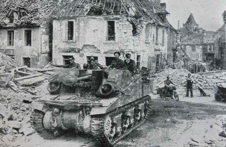 Sexton Mk I at Ecouche, August 1944 