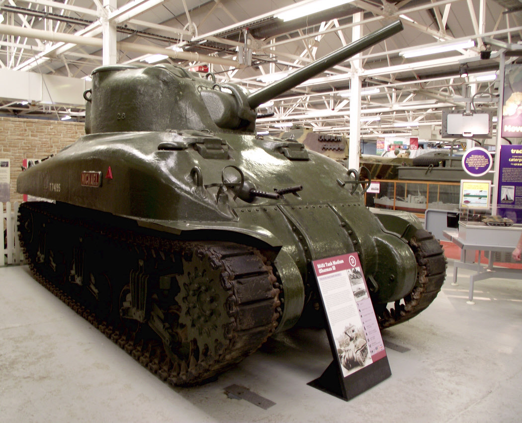 M4A1 Sherman from the front right 