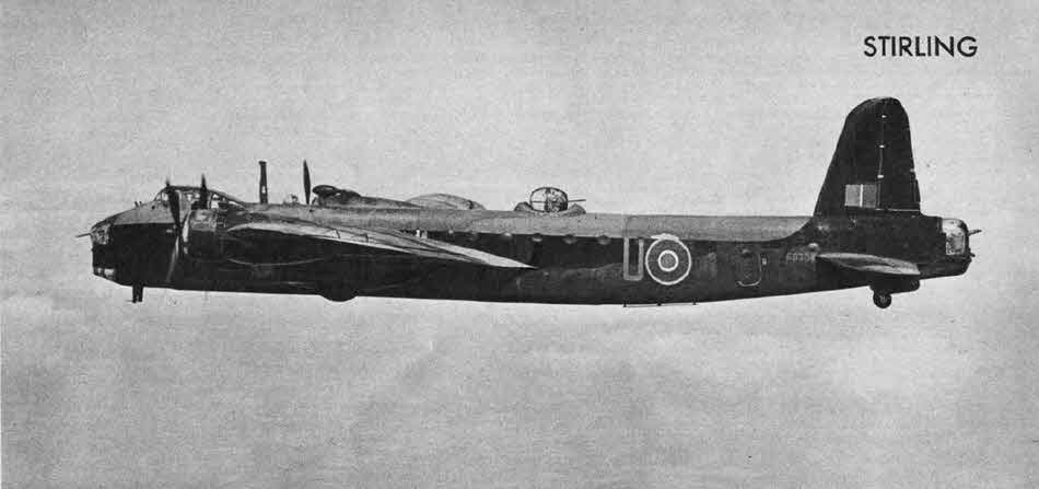 Short Stirling Mk.I Series III from the left 